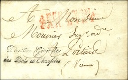 ' Direction Générale / Des Ponts Et Chaussées ' (S N° 3388) Sur LS Molé Et Texte Daté Du 12 Mai 1815 (Cent-Jours). - TB  - Cartas Civiles En Franquicia
