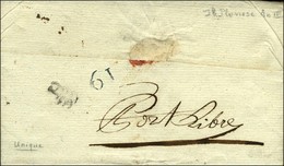 '' Port Libre '' (S N° 9587) Au Verso D'une Lettre Avec Texte Daté De Paris Le 18 Pluviôse An 3 Acheminée Par La Poste.  - 1701-1800: Precursori XVIII