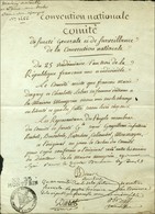 N° 23 / MONTPRIN (S N° 9680B) Sur Document Daté Du 25 Vendémiaire An 3. - SUP. - R. - 1701-1800: Précurseurs XVIII