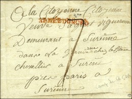 ARMEE DU NORD (R) (40 Mm) Sur Lettre Avec Texte Daté Du Camp De Cesard Ce 20 Juin 1793 Avec Nombreuses Signatures. - TB. - Armeestempel (vor 1900)