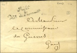 Préfet / Dept De L'Escault Sur Lettre Avec Texte Daté De Gand. 1810. - TB. - 1792-1815: Départements Conquis