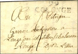 99 / COLONGE. 1798. - TB. - 1792-1815: Veroverde Departementen