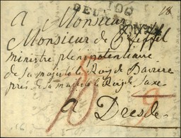 100 / DEUX PONTS Sur Lettre Avec Texte Daté 1809 Pour Dresde. - TB. - 1792-1815: Conquered Departments