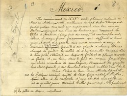 GÉNIN Auguste (1862-1931), Industriel, Homme D'affaires Et écrivain Franco-belge. -/- MEXICO. - Autres & Non Classés