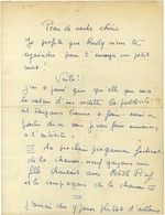 [PIAF Edith, Chanteuse Et Actrice] - MONTAND Yves. - Autres & Non Classés