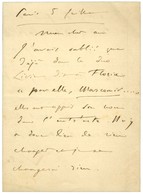 SAINT-SAËNS Camille (1835-1921), Compositeur. - Autres & Non Classés