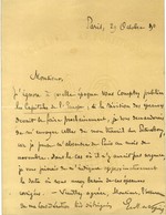 VOGÜÉ Eugène-Melchior De (1848-1910), écrivain, Diplomate, Homme Politique Et Académicien Français. -/- SAINT-PETERSBOUR - Andere & Zonder Classificatie