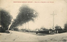 - Depts Div-ref-AM250- Deux Sèvres - Frontenay Rohan Rohan -route De La Rochelle Et Du Calvaire - Calvaires - - Frontenay-Rohan-Rohan