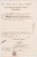 1896-documento Con Marca Da Bollo - Revenue Stamps