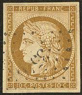 No 1b, Obl Pc. - TB - 1849-1850 Cérès