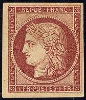 * No 6, Carmin, Jolie Pièce. - TB. - RR - 1849-1850 Ceres