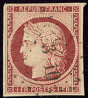 No 6, Obl Pc 3710 (Alger). - TB. - R (cote Maury) - 1849-1850 Cérès