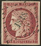 No 6B, Obl Pc. - TB - 1849-1850 Ceres