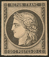 ** Réimpression. No 3f, Très Frais. - TB - 1849-1850 Ceres
