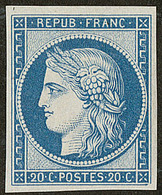 ** Réimpression. No 8f, Très Frais. - TB - 1849-1850 Cérès