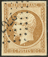 No 9, Obl Pc. - TB - 1852 Luis-Napoléon