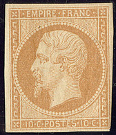 * No 13B, Tangent Au Filet à Droite En Bas Mais TB - 1853-1860 Napoléon III
