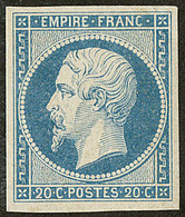 ** No 14A, Bleu, Très Frais. - TB - 1853-1860 Napoléon III