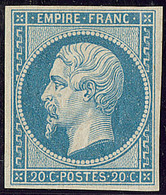 ** No 14B, Bleu, Très Frais. - TB - 1853-1860 Napoléon III