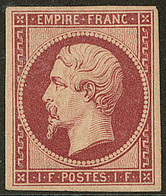 * Réimpression. No 18d, Légère Froissure Horizontale Mais TB. - R - 1853-1860 Napoleon III