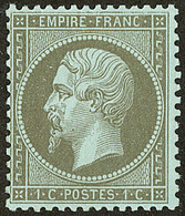 ** No 19, Olive, Très Frais. - TB - 1862 Napoleone III