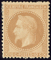 * No 28B. - TB - 1863-1870 Napoléon III Con Laureles