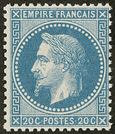 ** No 29A, Bleu, Très Frais. - TB - 1863-1870 Napoléon III Con Laureles