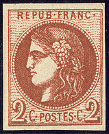 (*) No 40IId, Nuance Très Foncée, Superbe - 1870 Bordeaux Printing