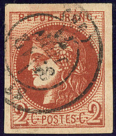 No 40IId, Obl Cad Juin 71, Belle Nuance, Jolie Pièce. - TB. - R - 1870 Bordeaux Printing