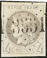 No 41II, Nuance Foncée, Obl Gc 3551, Jolie Pièce. - TB - 1870 Bordeaux Printing