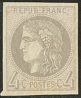 * No 41IIb, Gris Clair, Quasiment **, Très Frais. - TB - 1870 Emisión De Bordeaux