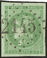 No 42IIg, Obl Gc 2145, Ex Choisi. - TB - 1870 Bordeaux Printing