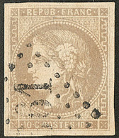 No 43Ic, Pos. 8, Obl Gc. - TB - 1870 Bordeaux Printing