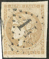 No 43Ic, Obl Gc, Pos. 3. - TB - 1870 Bordeaux Printing