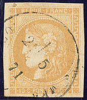 No 43IIj, Obl Cad. - TB - 1870 Bordeaux Printing