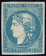 (*) No 44I, Bleu, Jolie Pièce. - TB. - RR - 1870 Emission De Bordeaux