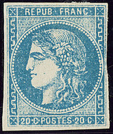 * No 46I, Large Charnière Sinon Très Frais Et TB - 1870 Bordeaux Printing