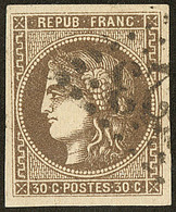 No 47, Pos. 14, Obl Gc. - TB - 1870 Uitgave Van Bordeaux