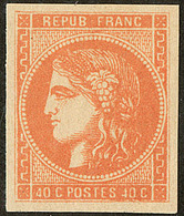 ** No 48, Orange, Très Frais. - TB - 1870 Uitgave Van Bordeaux