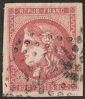 No 49e, Obl Gc. - TB. - R - 1870 Emission De Bordeaux