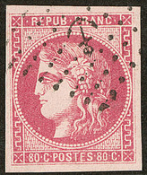 Oblitérations. Ancre. No 49, Jolie Pièce. - TB - 1870 Uitgave Van Bordeaux