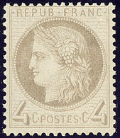 * No 52, Quasiment **, Très Frais. - TB - 1871-1875 Cérès