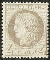 ** No 52d, Gris Clair, Très Frais. - TB - 1871-1875 Cérès