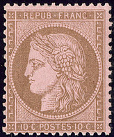 * No 58, Très Frais. - TB - 1871-1875 Cérès