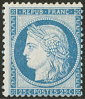 ** Type II. No 60B, Centrage Courant Mais Très Frais Et TB. - R - 1871-1875 Cérès