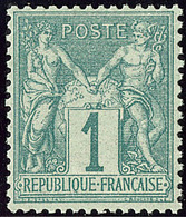 ** No 61, Très Frais Et Centré. - TB - 1876-1878 Sage (Type I)