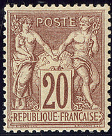 ** No 67, Très Frais Et Centré. - TB. - R - 1876-1878 Sage (Type I)