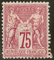 * No 71, Forte Charnière Mais Très Frais. - TB - 1876-1878 Sage (Type I)