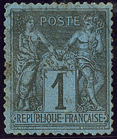 No 84, Petite Tache Au Recto Mais Belle Nuance Et Bon Centrage. - TB. - R - 1876-1878 Sage (Type I)