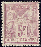 * No 95a, Lilas Rose Sur Lilas Pâle, Très Frais. - TB - 1876-1878 Sage (Type I)